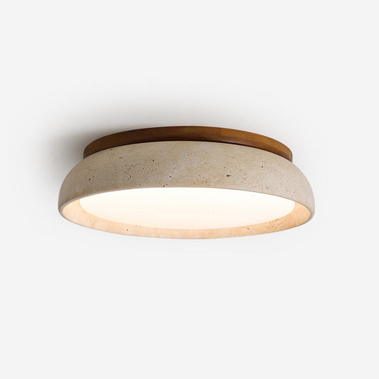 Kloris Plafonnier en pierre travertin - Neutralighting