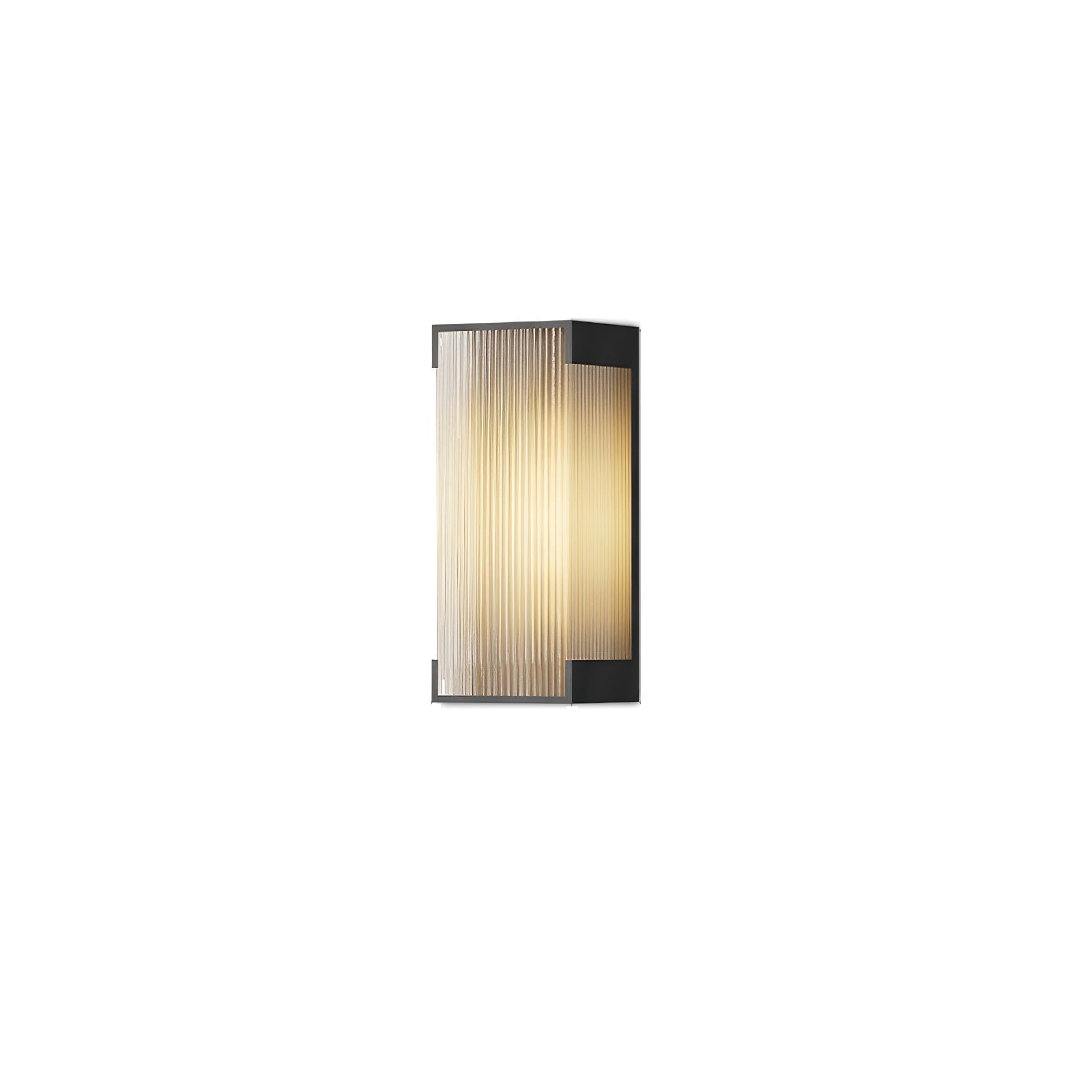 Elraearis Applique Murale Extérieure Rectangulaire Unique - Neutralighting