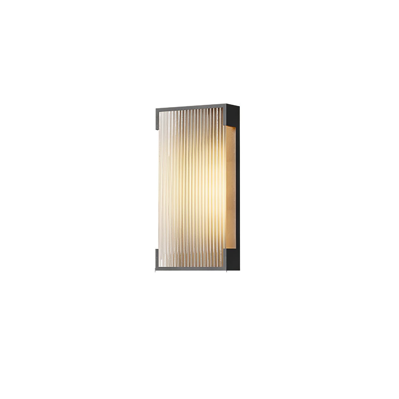 Elraearis Applique Murale Extérieure Rectangulaire Unique - Neutralighting