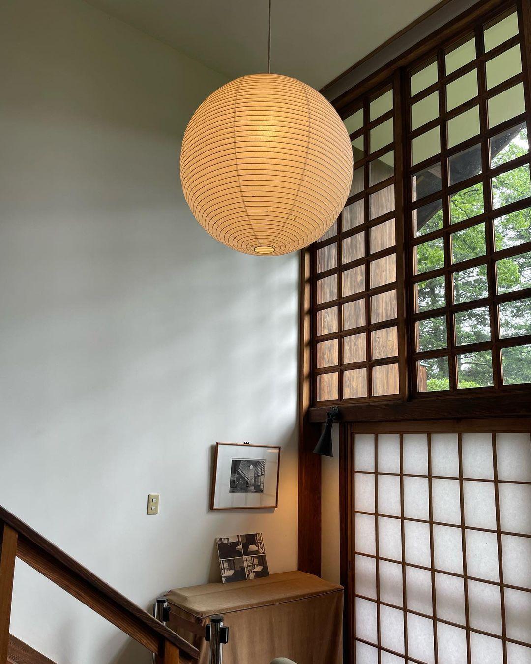 Lustra Suspension en Papier pour Salon - Neutralighting