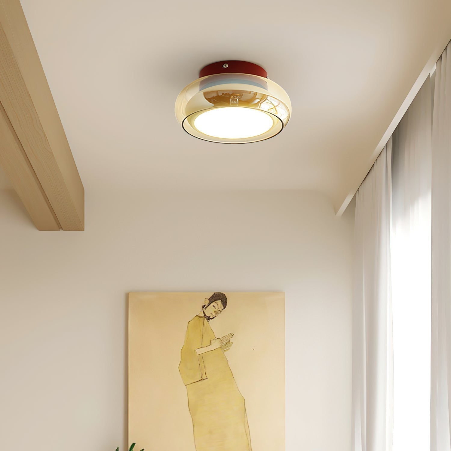 June Plafonnier Industriel Verre - Neutralighting
