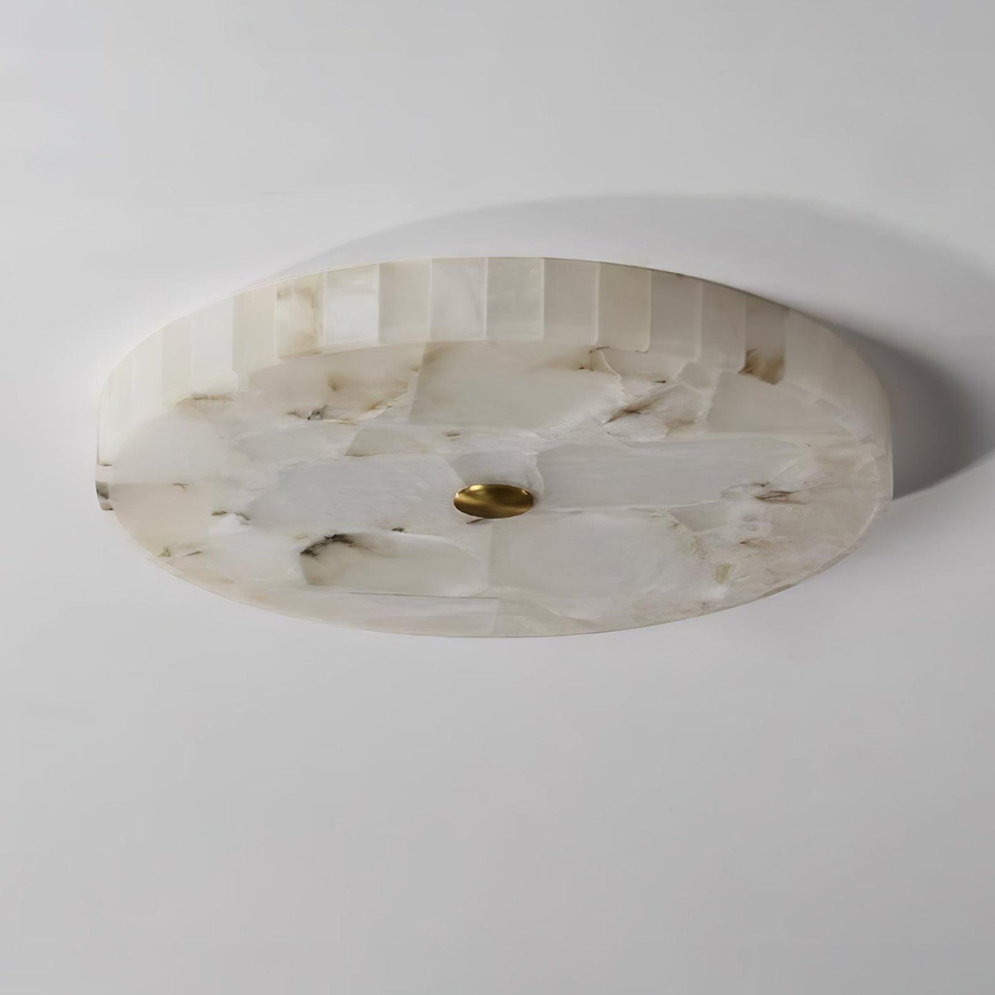 Delya Plafonnier Albâtre LED Rond - Neutralighting