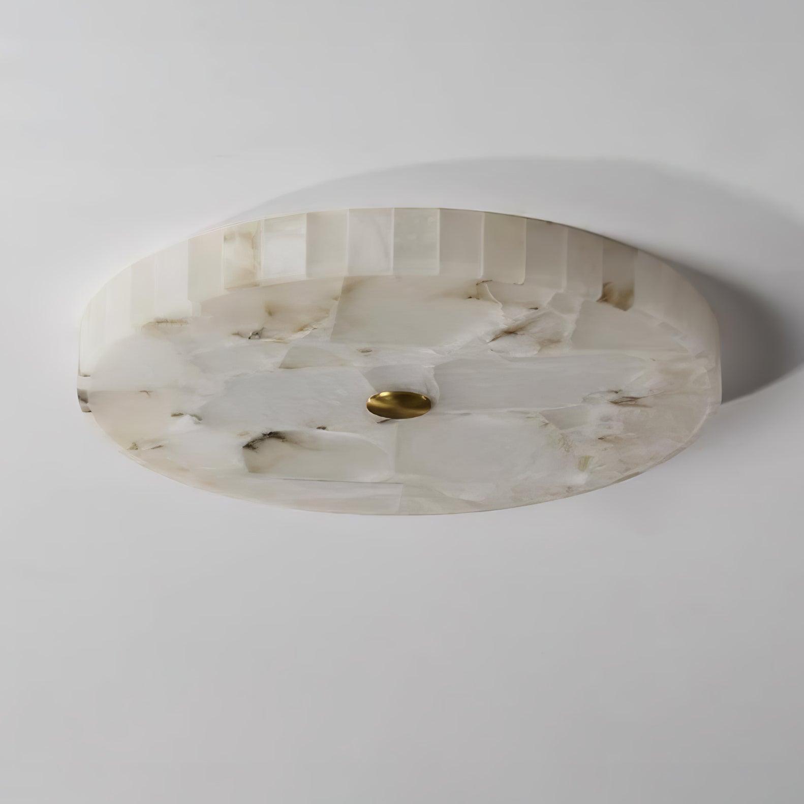 Delya Plafonnier Albâtre LED Rond - Neutralighting