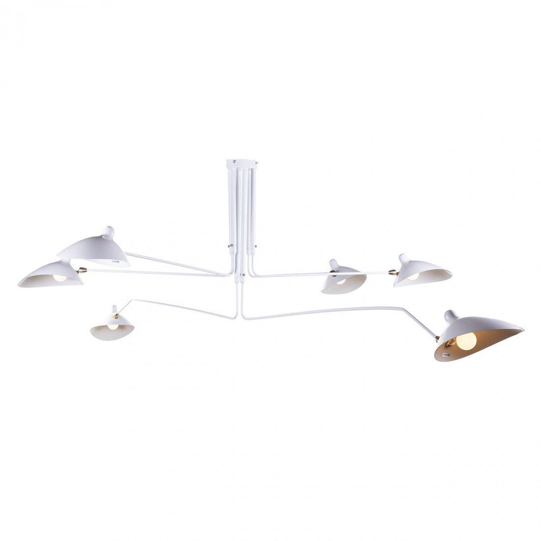 Plafonnier à Bras Articulés en Métal Pour Éclairage Design