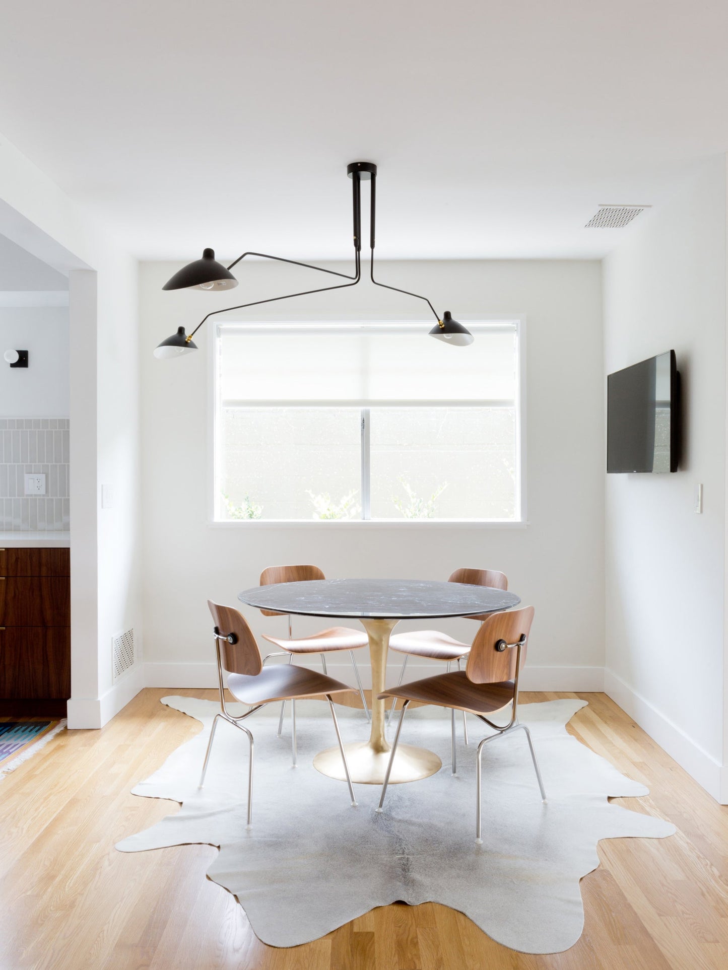 Plafonnier à Bras Articulés en Métal Pour Éclairage Design