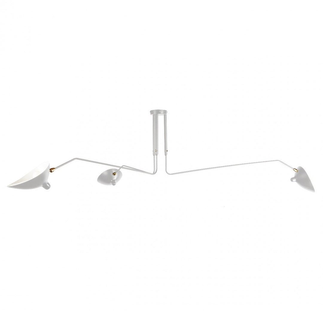 Plafonnier à Bras Articulés en Métal Pour Éclairage Design