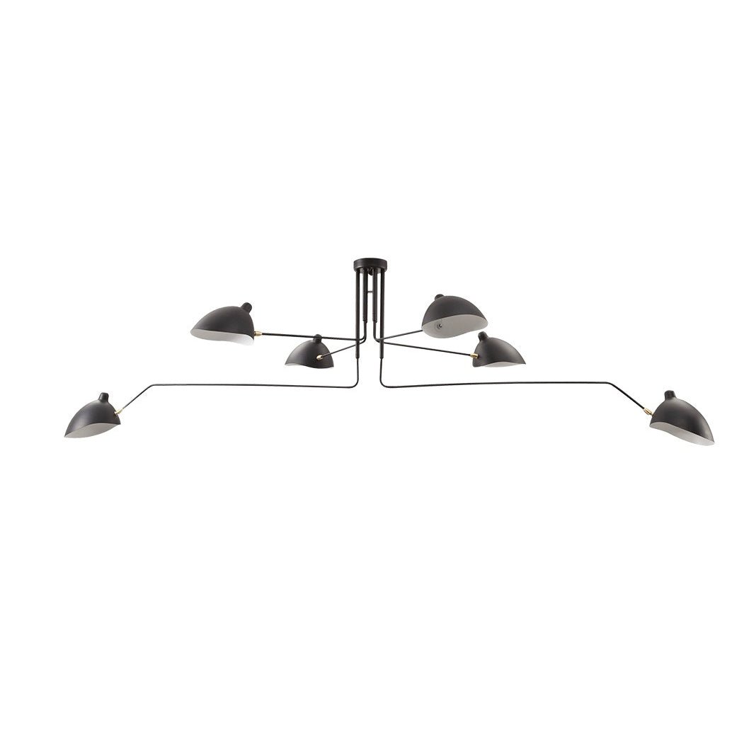 Plafonnier à Bras Articulés en Métal Pour Éclairage Design