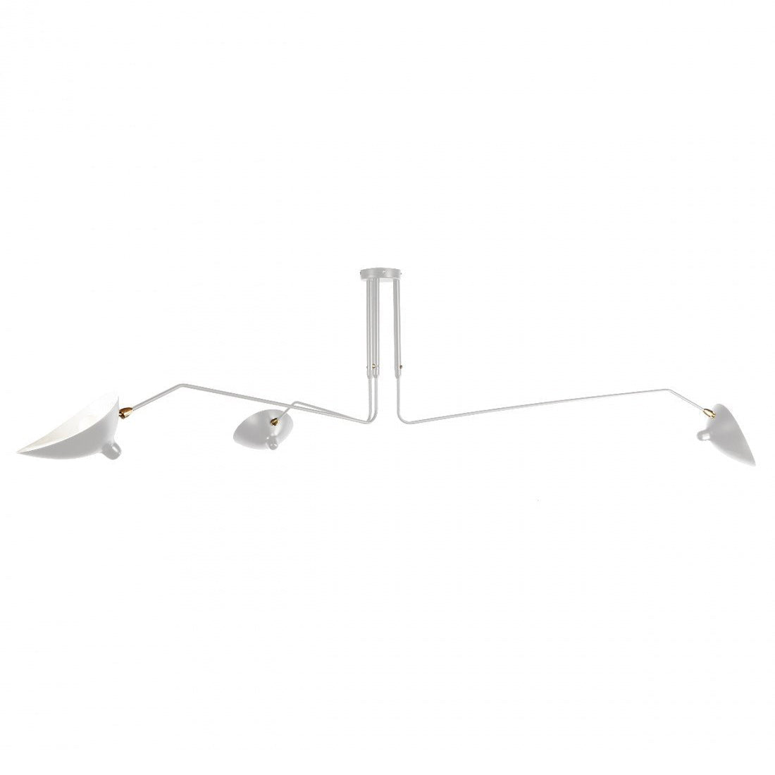 Plafonnier à Bras Articulés en Métal Pour Éclairage Design