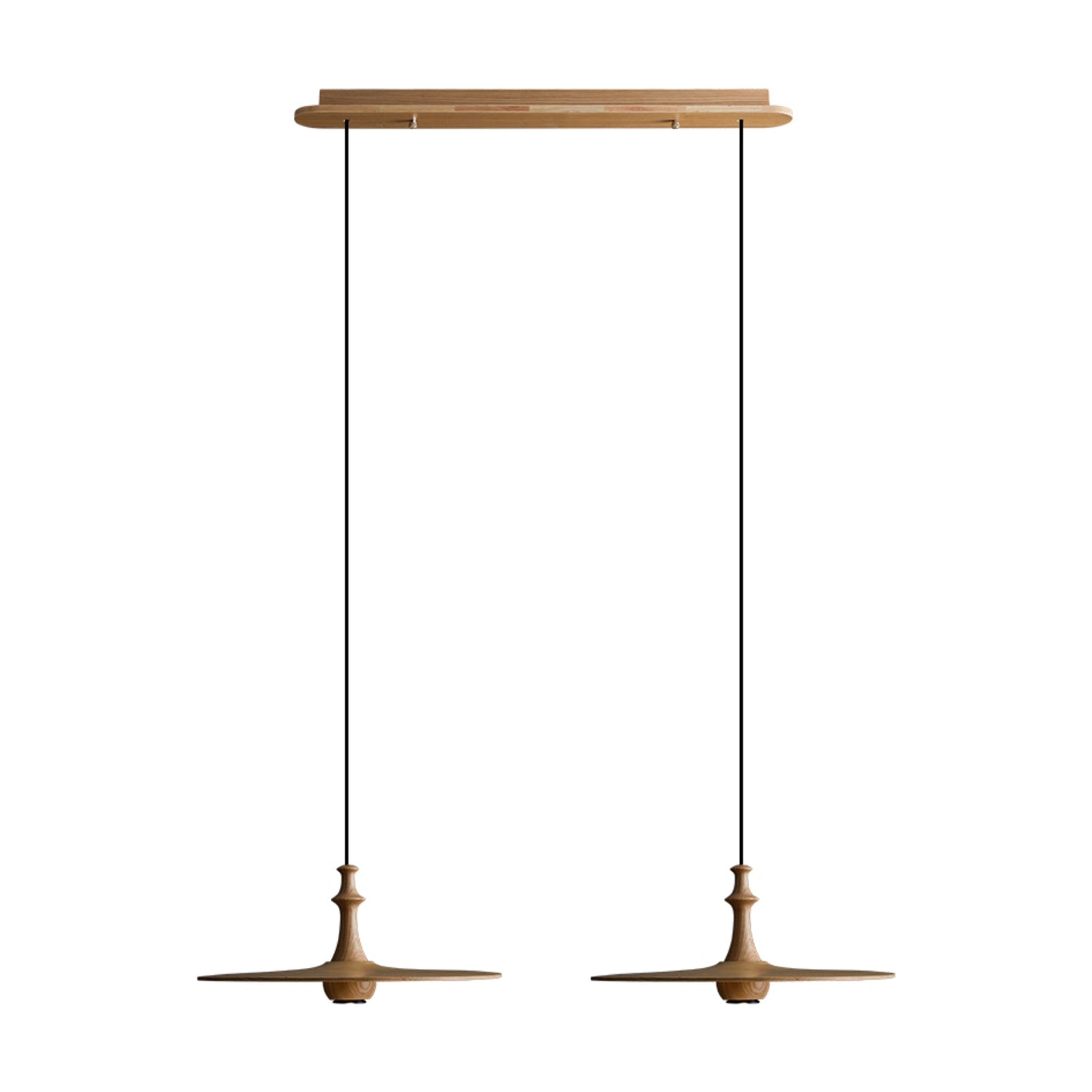 Syrinyra Suspension Sculpturale Disque Bois - Neutralighting