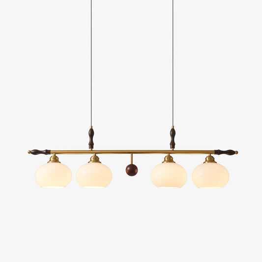 Sylvara Lampe Pendante en Bois et Verre Premium - Neutralighting