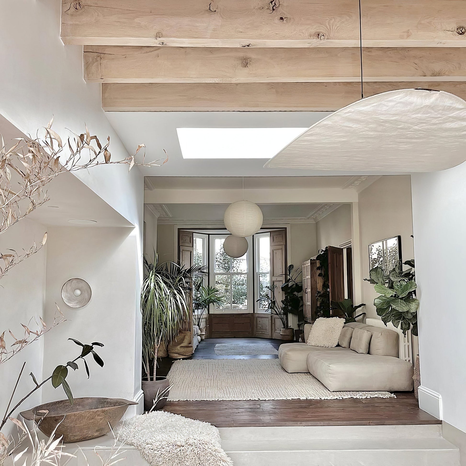 Sereca Suspension en Papier et Fibre de Verre - Neutralighting