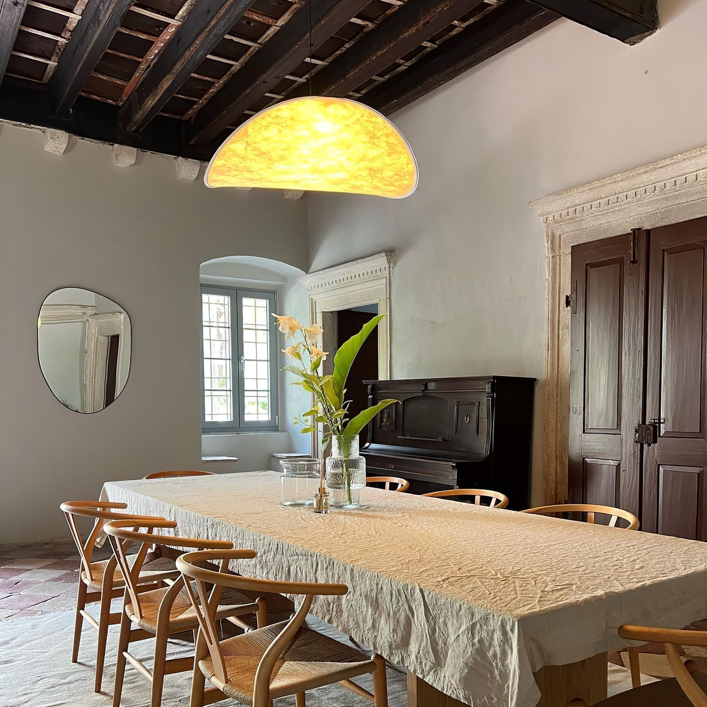 Sereca Suspension en Papier et Fibre de Verre - Neutralighting