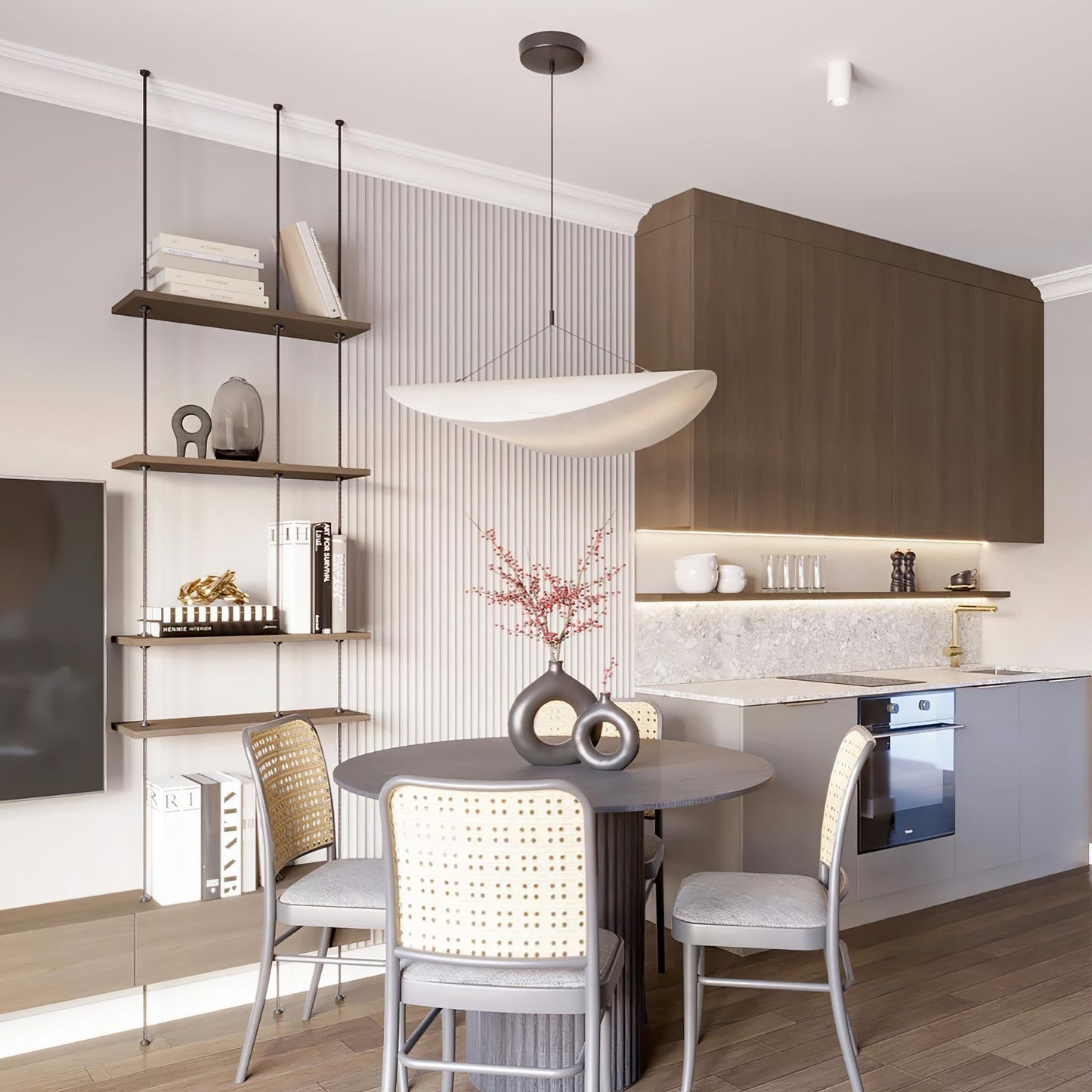 Sereca Suspension en Papier et Fibre de Verre - Neutralighting