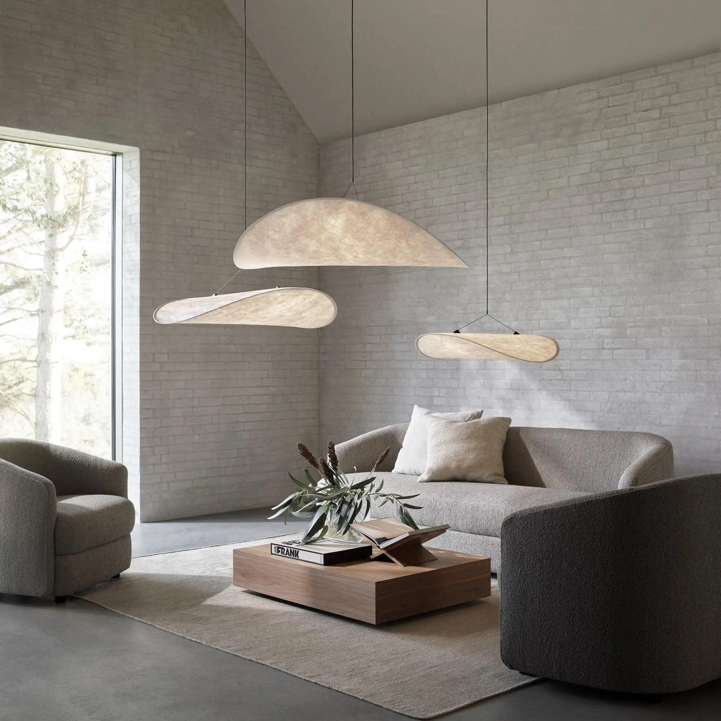 Sereca Suspension en Papier et Fibre de Verre - Neutralighting