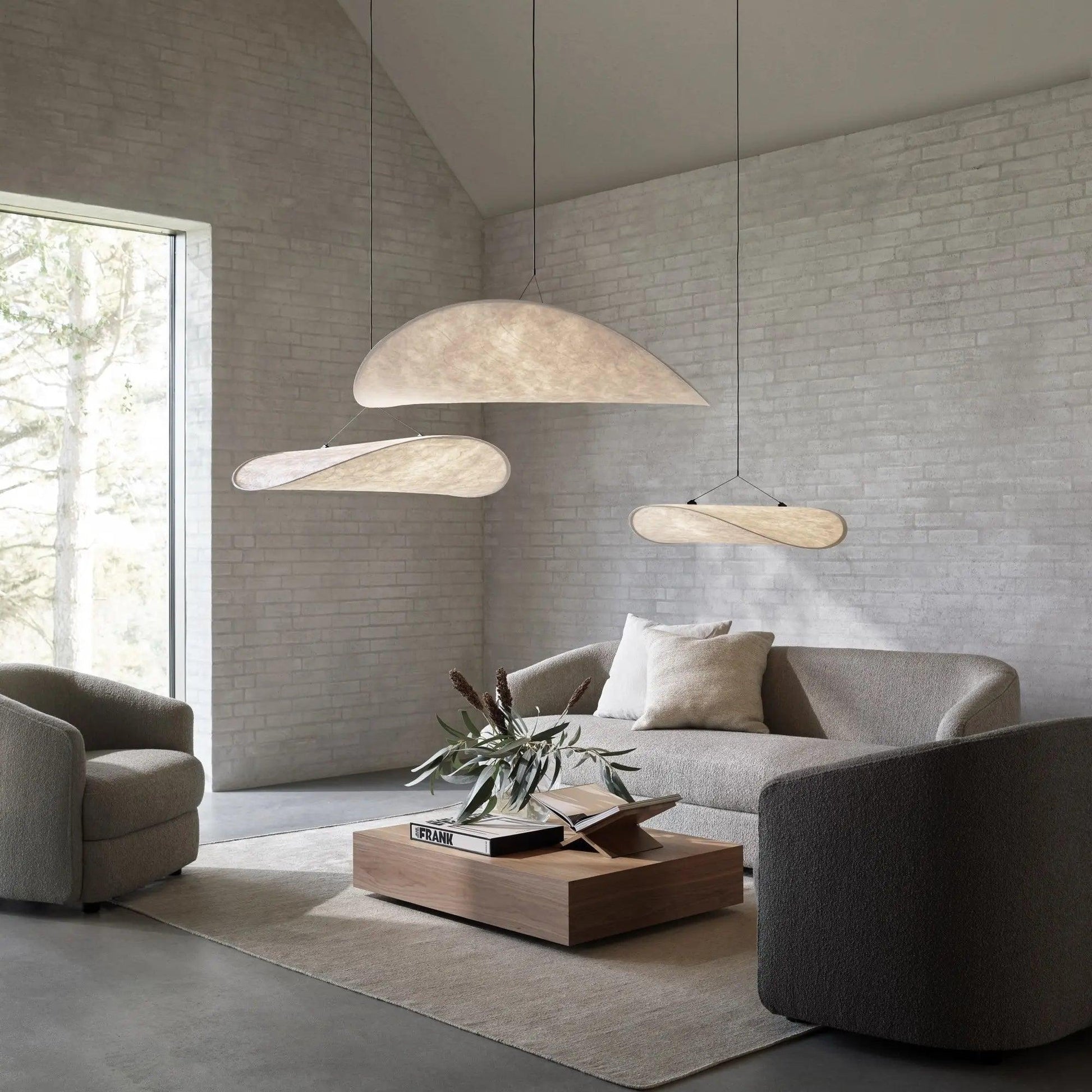 Sereca Suspension en Papier et Fibre de Verre - Neutralighting