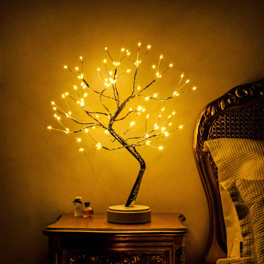 Lampe Arbre Artisanale Pour Ambiance Relaxante Et Féérique