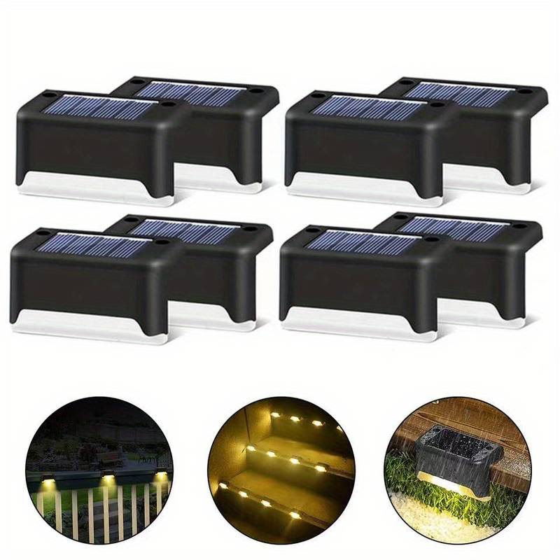 Appliques Solaires Led Sans Fil Pour Jardin Éclairage Ambiance