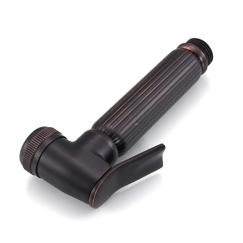 Pistolet douchette de bidet portatif en laiton haut de gamme pour salle de bains, nettoyage haute pression