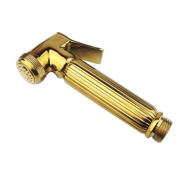 Pistolet douchette de bidet portatif en laiton haut de gamme pour salle de bains, nettoyage haute pression