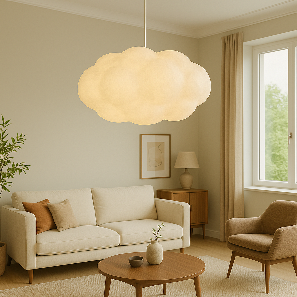 Suspension Lumineuse Cloud Éclairage Doux Design Minimaliste