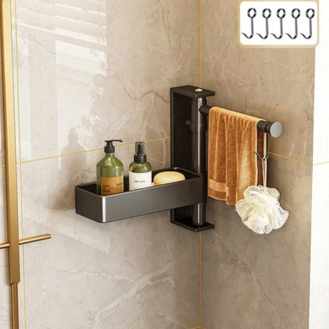 Étagère d'angle de salle de bains Index Bath, organiseur de rangement pour douche