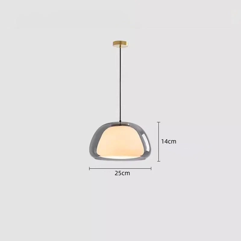 Lampe Suspendue Moderne En Verre Au Lait Pour Une Ambiance Élégante