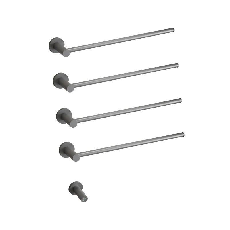 Sèche-serviettes électrique en acier inoxydable, porte-serviettes chauffant de salle de bains