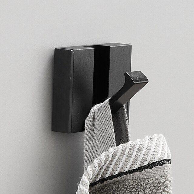 Crochet mural pliable à deux positions, robuste, porte-manteau pour vêtements, pour salle de bains