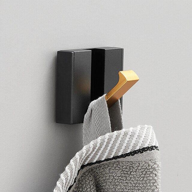 Crochet mural pliable à deux positions, robuste, porte-manteau pour vêtements, pour salle de bains