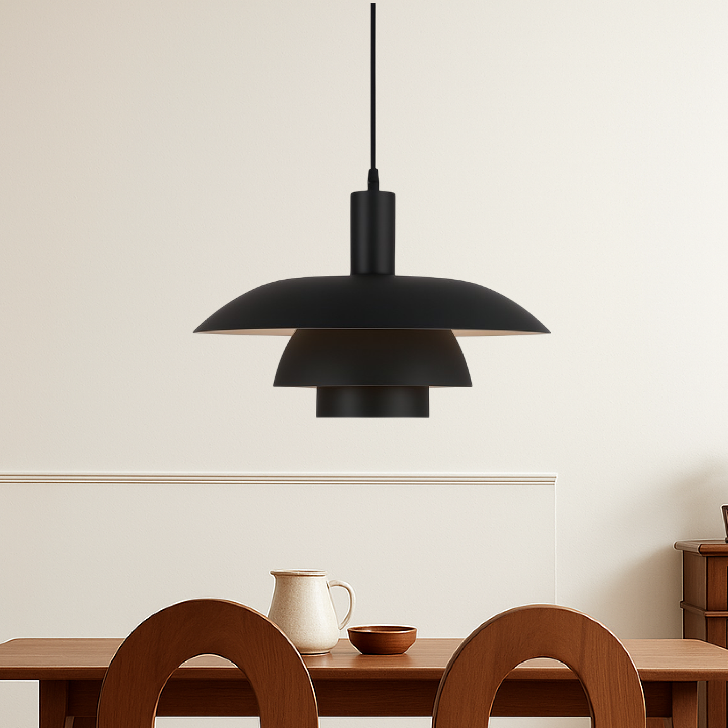 Lampe Suspendue Scandinave Minimaliste Lumière Chaleureuse Et Durable