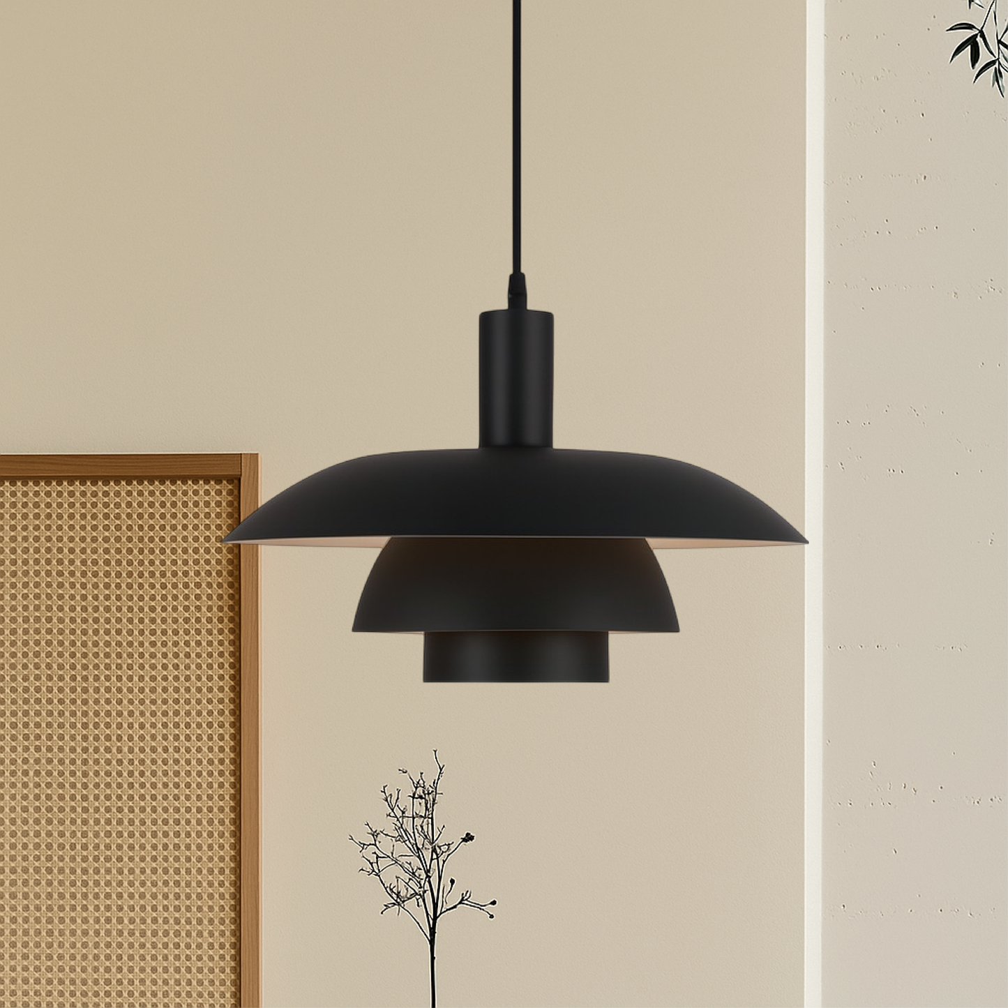 Lampe Suspendue Scandinave Minimaliste Lumière Chaleureuse Et Durable