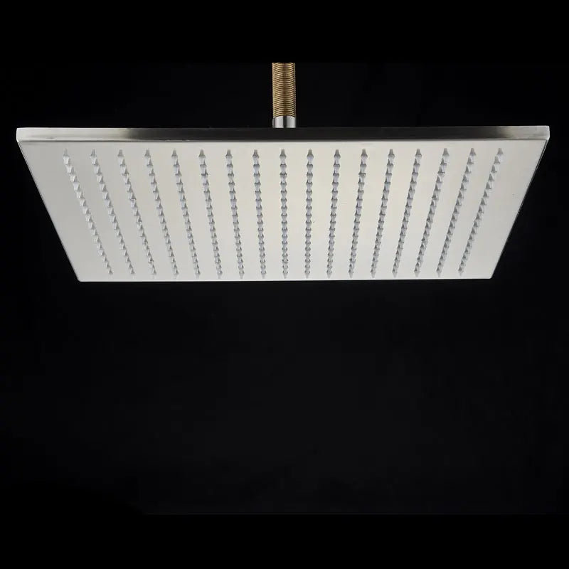 Pommeau de douche pluie LED Index Bath avec changement de température et douchette supérieure