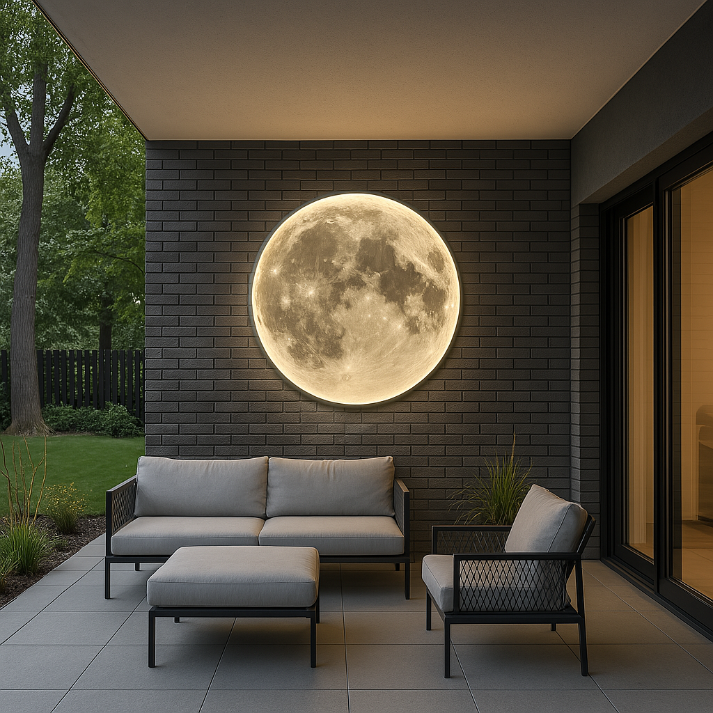 Lampe Murale Lunaire LED Pour Une Ambiance Douce Et Moderne