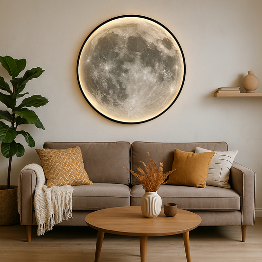 Lampe Murale Lunaire LED Pour Une Ambiance Douce Et Moderne