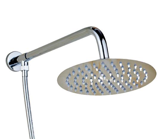 Pommeau de douche pluie Index Bath avec bras et kit de flexible