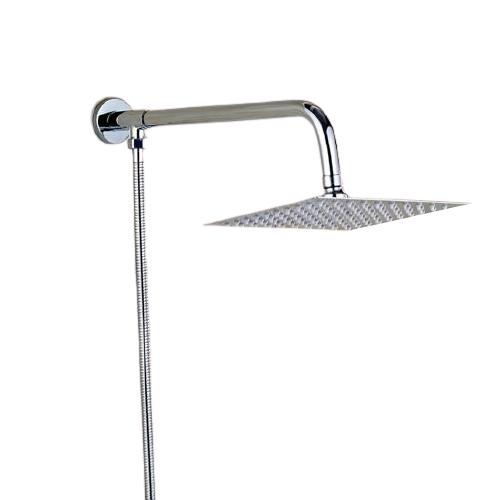 Pommeau de douche pluie Index Bath avec bras et kit de flexible