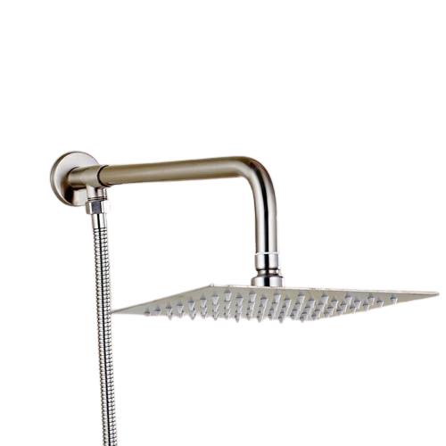 Pommeau de douche pluie Index Bath avec bras et kit de flexible