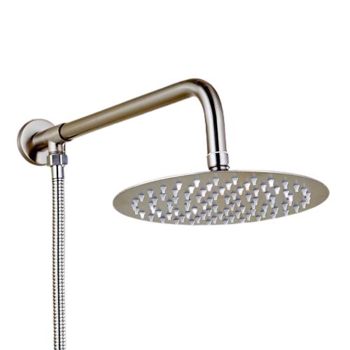 Pommeau de douche pluie Index Bath avec bras et kit de flexible