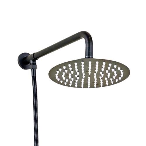 Pommeau de douche pluie Index Bath avec bras et kit de flexible