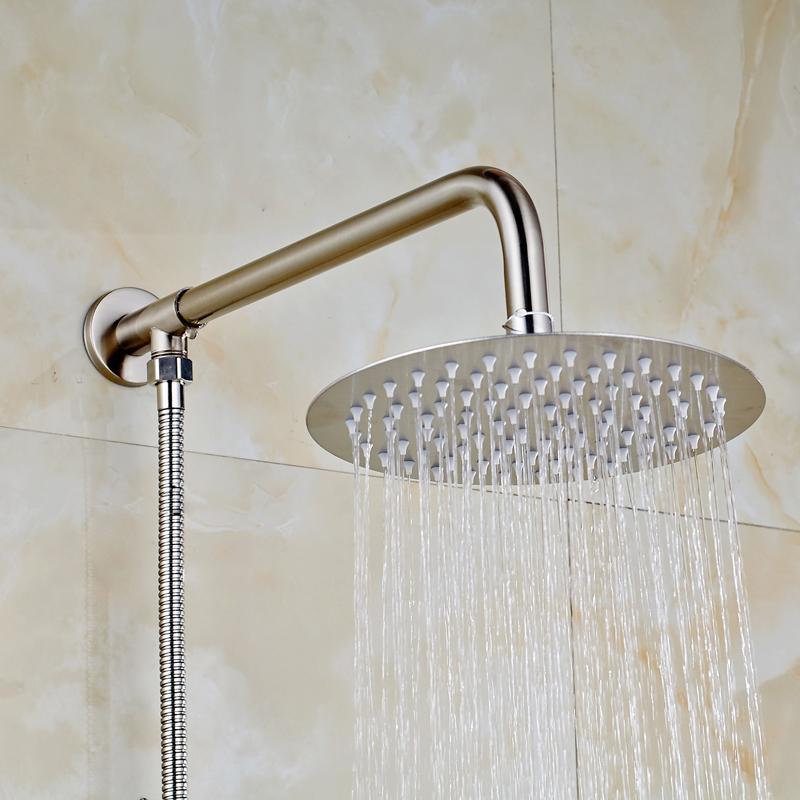 Pommeau de douche pluie Index Bath avec bras et kit de flexible