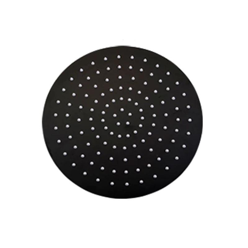 Pommeau de douche pluie rond et carré ultrafin Index Bath, accessoire moderne pour salle de bains