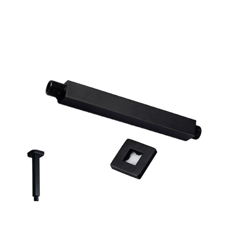 Pommeau de douche pluie rond et carré ultrafin Index Bath, accessoire moderne pour salle de bains