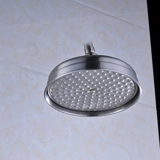 Pommeau de douche pluie rond Index Bath, accessoires modernes pour salle de bains