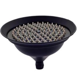 Pommeau de douche pluie rond Index Bath, accessoires modernes pour salle de bains