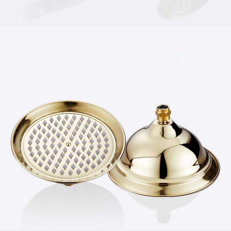 Pommeau de douche pluie rond Index Bath, accessoires modernes pour salle de bains