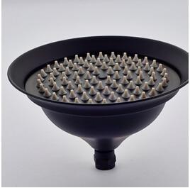 Pommeau de douche pluie rond Index Bath, accessoires modernes pour salle de bains