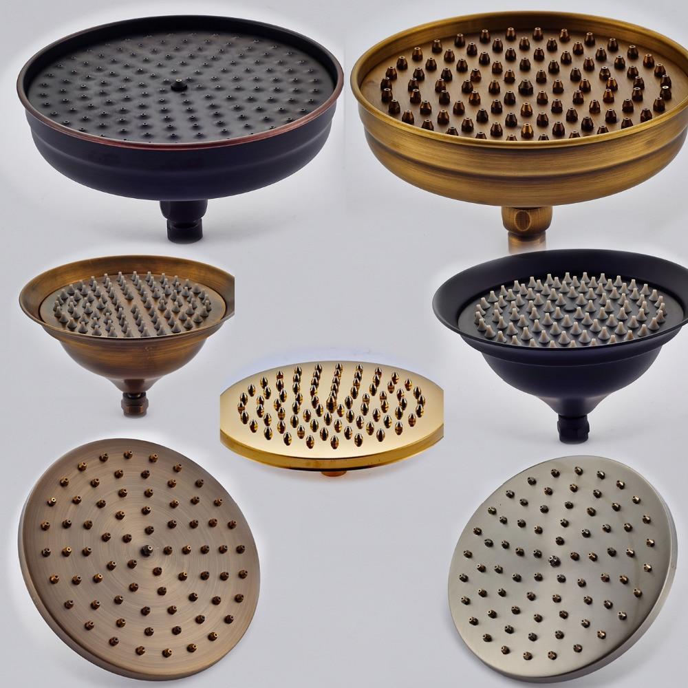 Pommeau de douche pluie rond Index Bath, accessoires modernes pour salle de bains