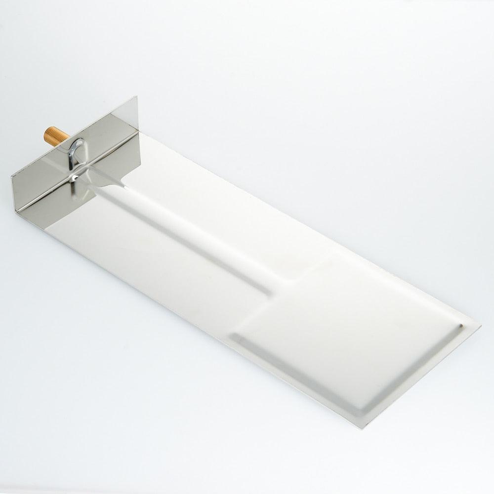 Pommeau de douche pluie haute pression Index Bath en laiton massif, finition miroir