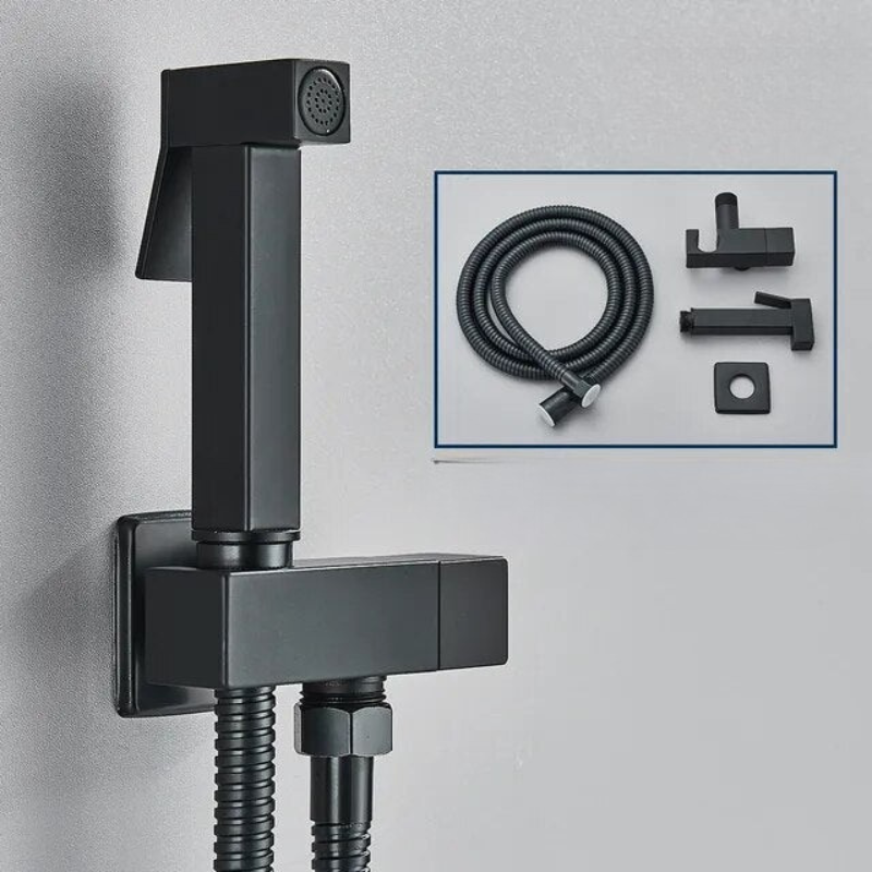Robinet douchette de bidet portatif en acier inoxydable pour toilettes, destiné à la salle de bains