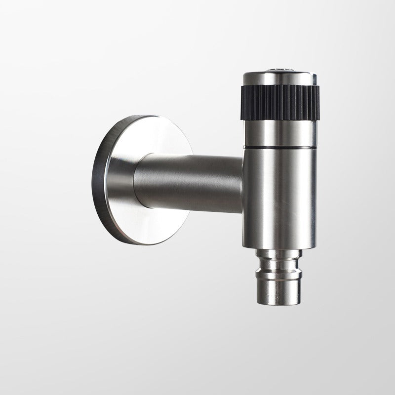 Robinet noir en acier inoxydable pour extérieur, jardin, cuisine ou évier de salle de bains